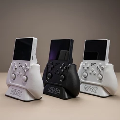 Grip de Mão Empunhadura Ergonômica Para R36S - Com Base Opcional - Acessório Para Pegada Confortável