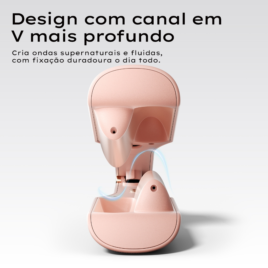 GOKOCO Modelador De Ondas 32mm Bivolt Com 30 Milhões De Íons Negativos E Cerâmica Turmalina Para Ondas Naturais E Volume · foto 2