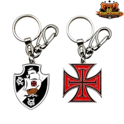 CHAVEIRO VASCO DA GAMA OFICIAL METAL ESCUDO - CRUZ DE MALTA