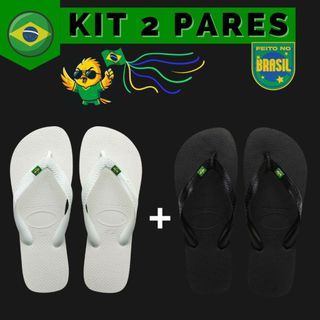 Chinelo Bandeira do Brasil Premium Unissex Confortável Resistente Durável Macio Leve Casual Antiderrapante