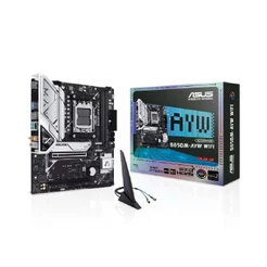 Placa Mãe Asus B650M-AYW WIFI AM5 2xDDR5 AMD B650 mATX