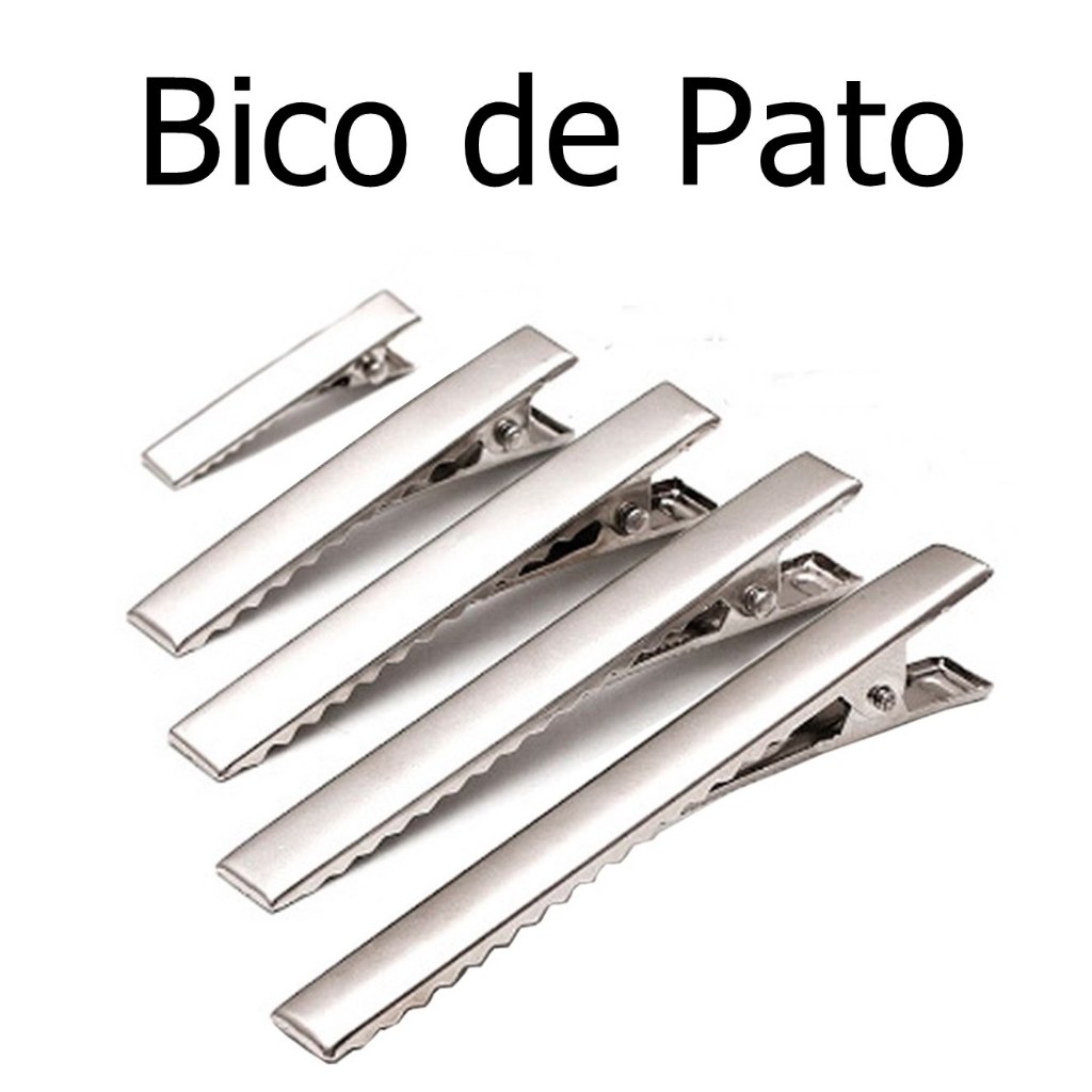 50 Bicos de Pato para Artesanato Sortidos - Laços, Acessórios para Cabelo, DIY e Customização