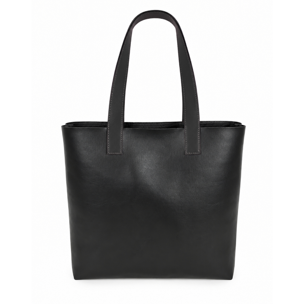 Bolsa de Ombro Tipo Sacola Preta com Alça Preto