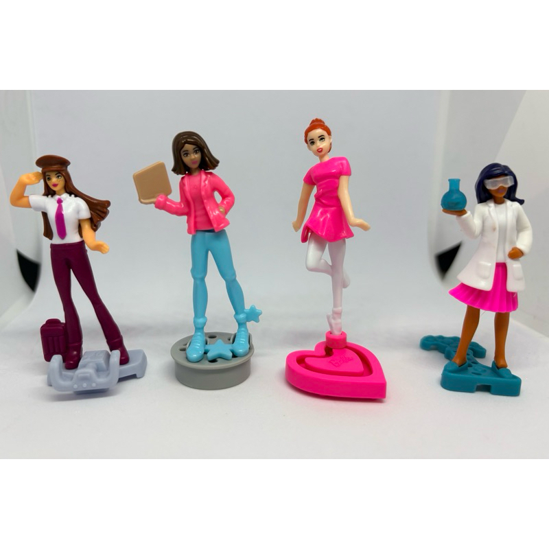 Mini Colecionável Profissões Miniatura K.I.N.D.E.R Para Coleção