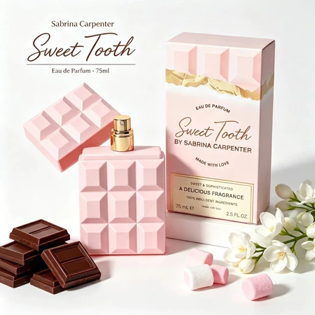 Sabrina Carpenter Sweet Tooth Eau de Parfum, 75ml, Original Collection | Gourmet Sweet Feminine Variants