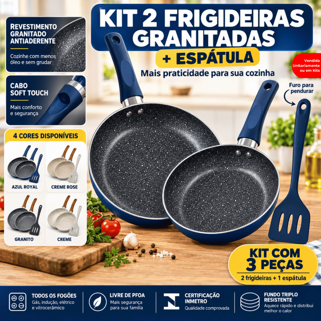 Imagem Frigideiras Ceramica Antiaderente Fogão Cooktop Indução Gás Elétrico Premium Profissional