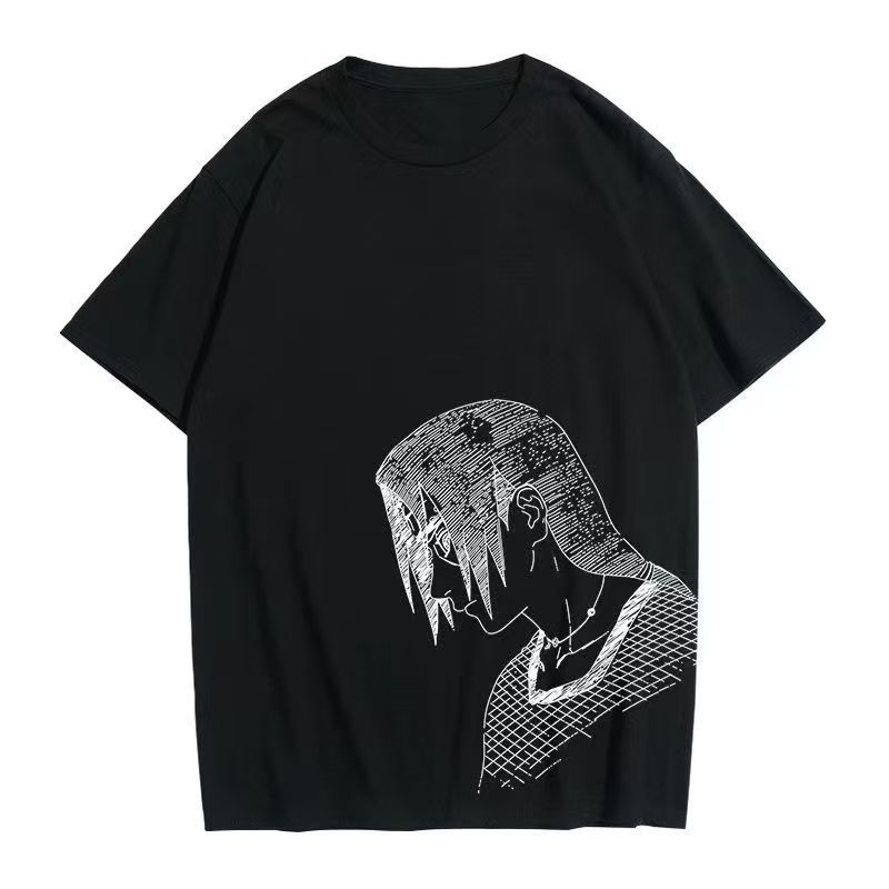 Naruto Camiseta Unissex 100% Algodão Oversized Estilo Academia Streetwear Estampa Pronta Entrega Imediata