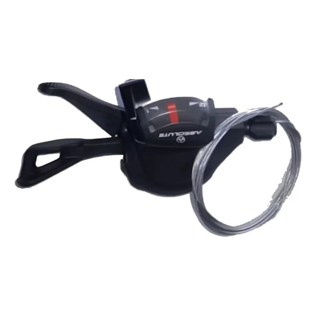 KIT CÂMBIO TRASEIRO + ALAVANCA ABSOLUTE NERO 12V MTB TRANSMISSÃO · foto 2