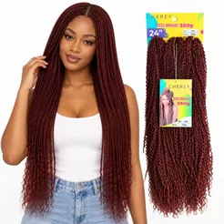 Cabelo Miojinho Trançado 2 Pacotão 700 Gramas + Agulha