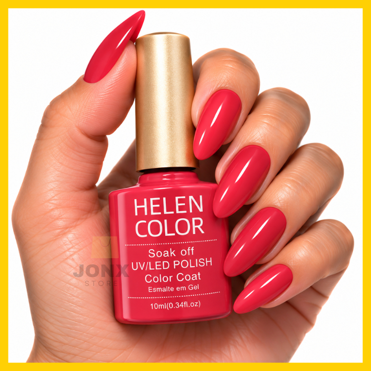 Esmalte Gel Helen Color 10ml Uv/Led Soak Off Sem TPO Escolha Sua Cor — imagem 2 de 2