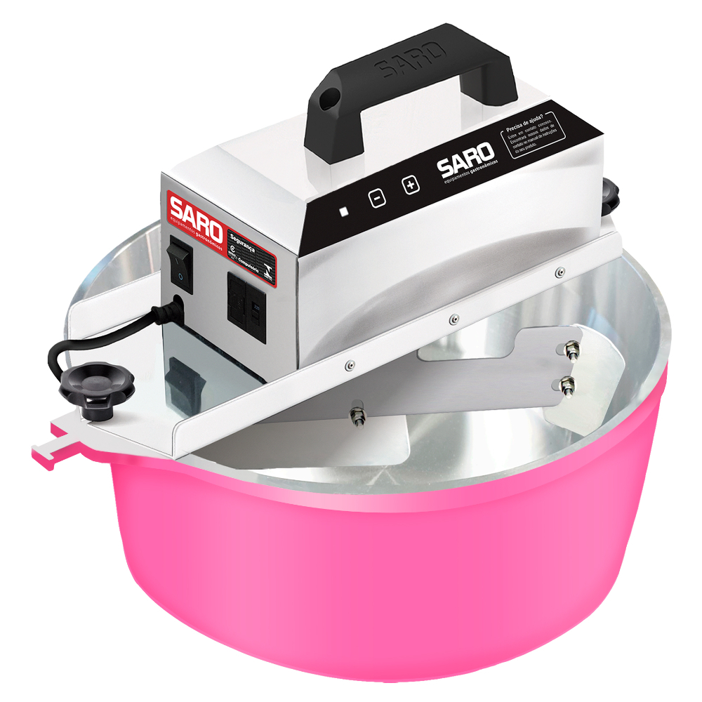 Panela Misturadora Automática para Doces e Massas SARO G2 10 Litros Rosa Pink Bivolt