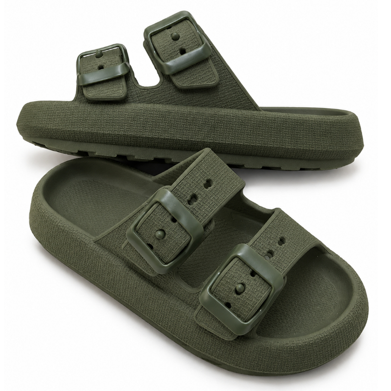 sandalia feminina masculina unissex birken injetada fivela ajustavel confortavel antiderrapante macia extrema