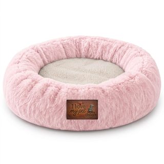 Cama Pet Cachorro Gato Ninho Nuvem Caminha Redonda 50x50 Pelúcia Cães Pequenos