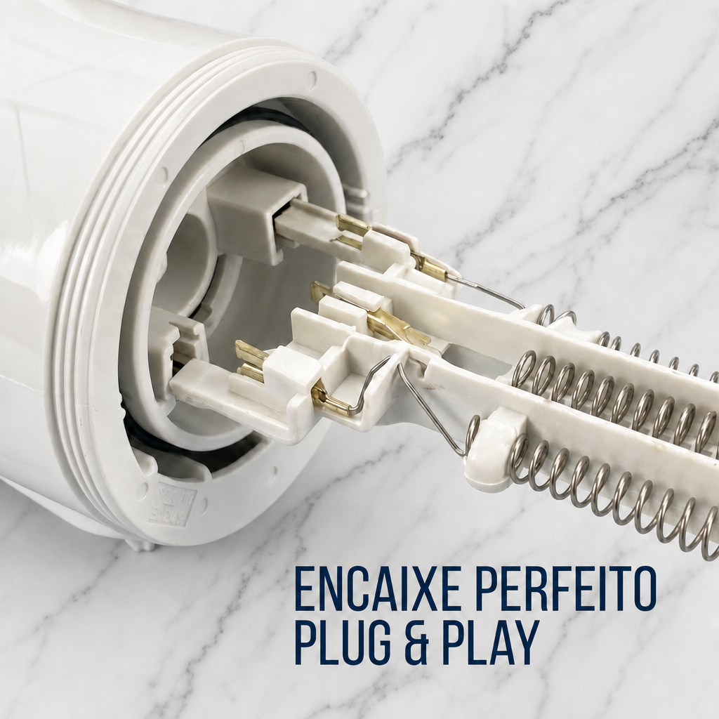 Resistência Compatível Chuveiro Lorenzetti Advanced E Turbo 220V 110V — imagem 2 de 2