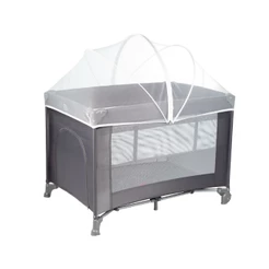 Berço Portátil Infantil Cercado 0-15kg Cinza Pocket Styllbaby