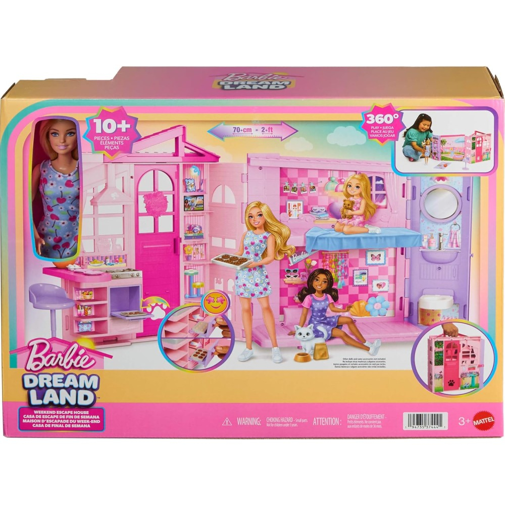 Barbie Casa Glam Com Boneca - JMD28