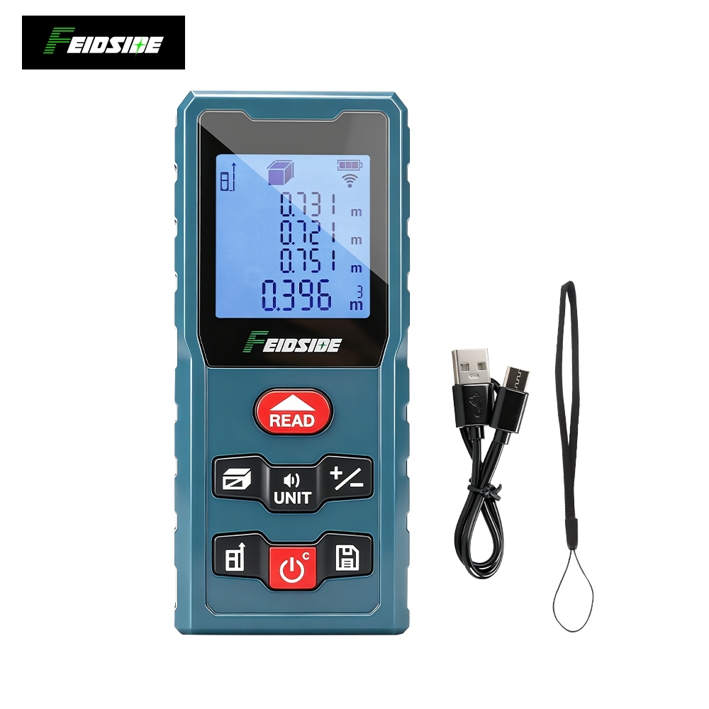 Trena Digital 120 Metros Medidor Laser Alta Precisão Longa Distancia Profissional