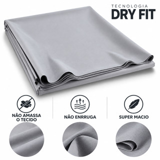 Tecido Dry Fit 100% Para Tela Projeção Projetor Premium Reflexivo Anti Amassado Dobrável 1,85x2m Original