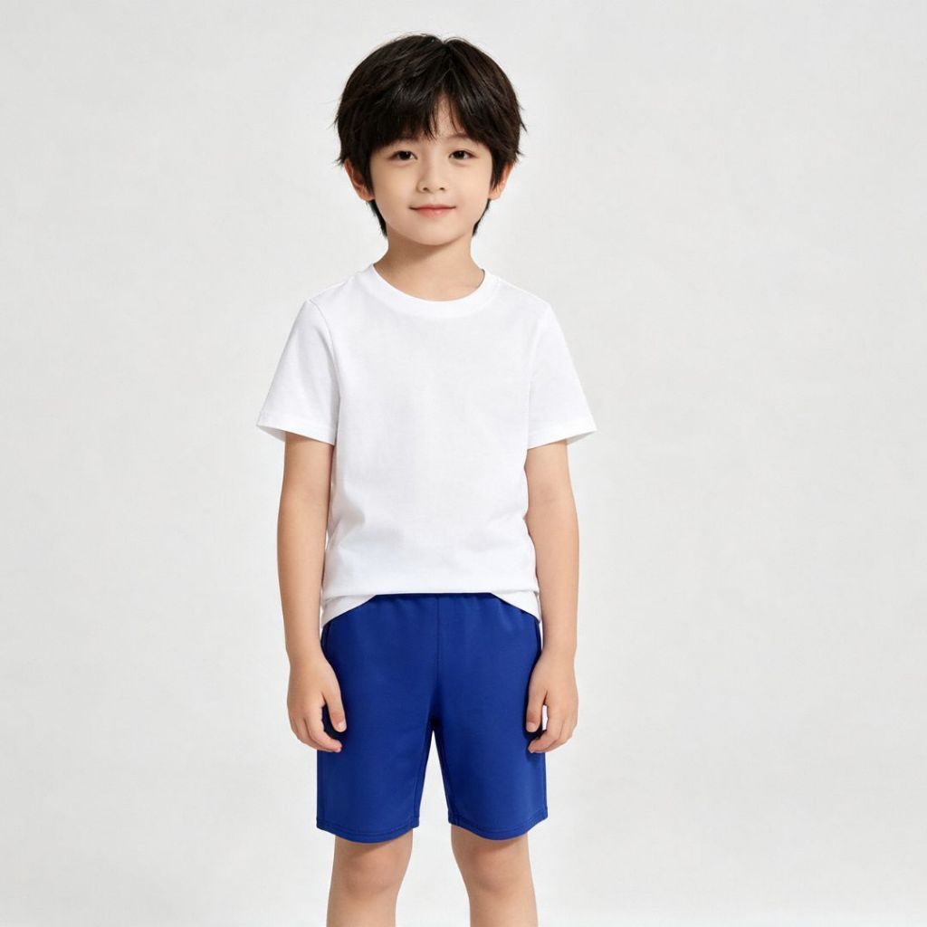 Kit Com 03 Bermuda de Elástico Infantil e Juvenil Masculina Estampado Menino Praia