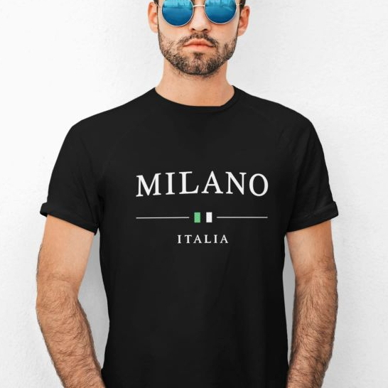 Camisetas Milano Masculina algodão