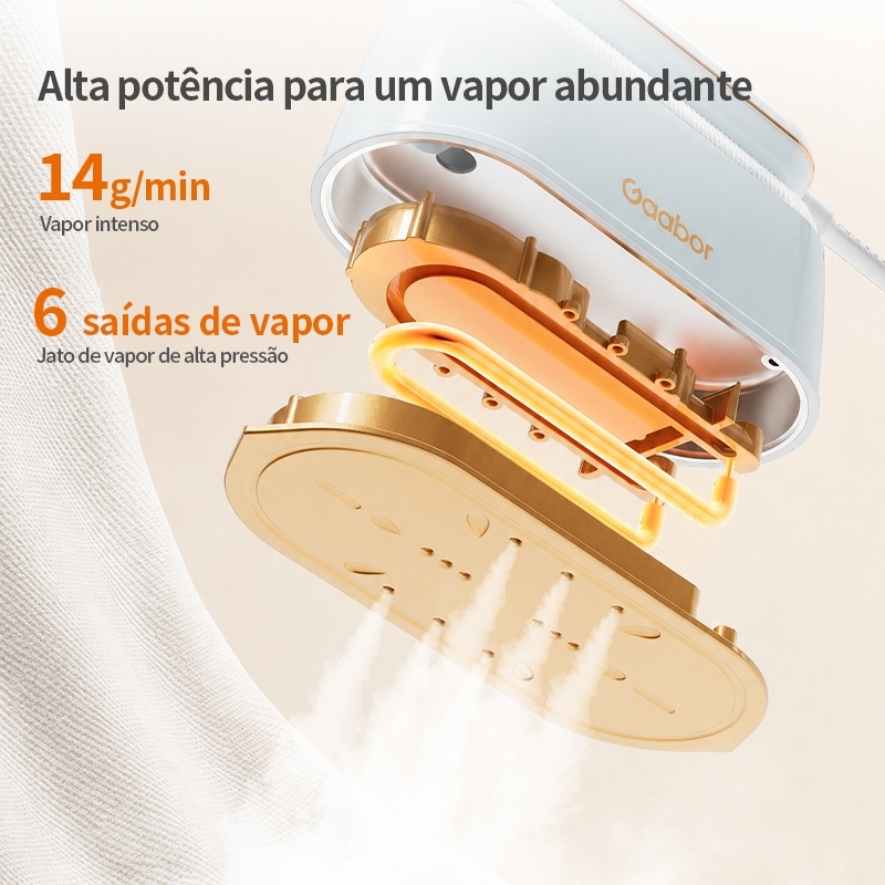 Gaabor Ferro a Vapor 250ml Tanque Visível Base Cerâmica 12110mm² HM-M03A · foto 2
