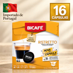 Cápsula Importada De Café Bicafé Ristretto Compativel com Máquinas Dolce Gusto