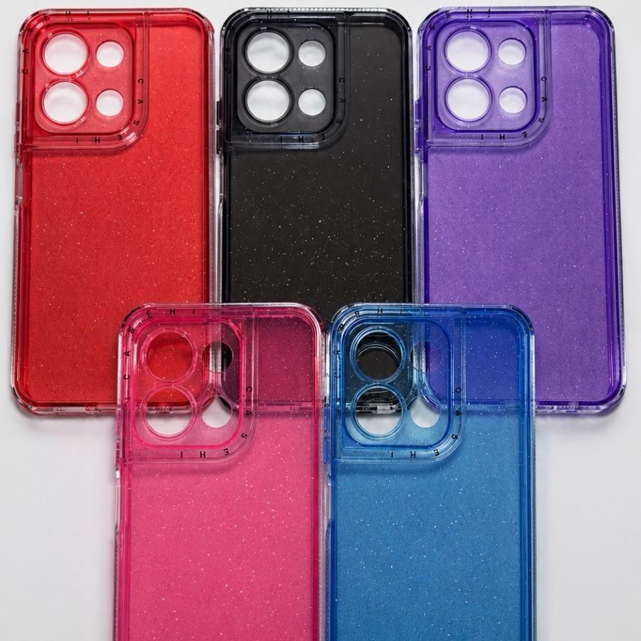Capinha Com Glitter Redmi A3/A5/Redmi 12 4G/Redmi 12C/Redmi 13 4G/Redmi 14C/Redmi 15/Redmi 15C Anti-Impacto Com Brilho