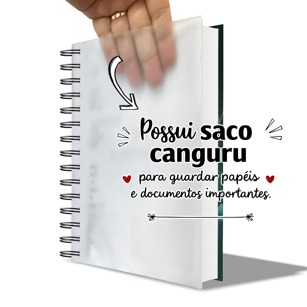 Caderneta Controle Financeiro Caderno Anotações Minhas Finanças Meus Ganhos Capa Dura 172 Páginas · foto 2