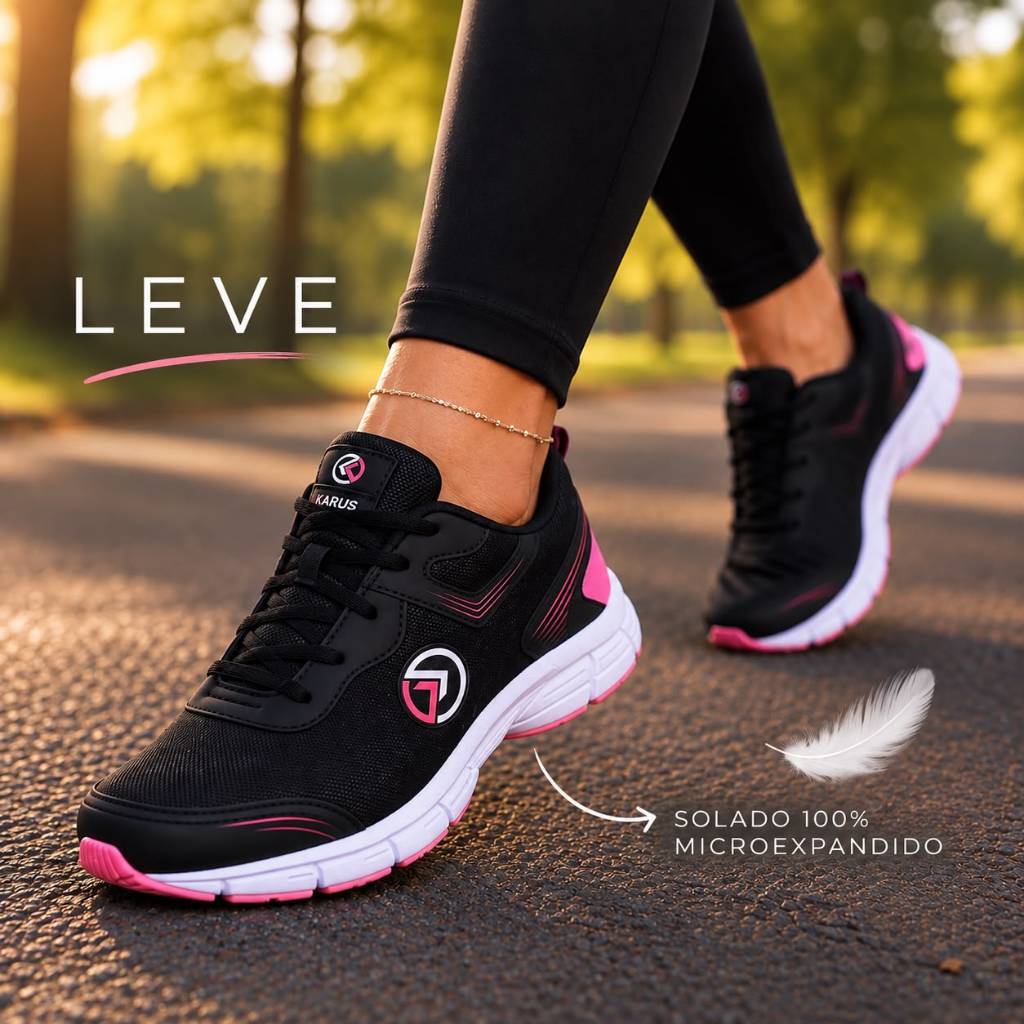 Tênis Feminino Esportivo Academia Caminhada Treino Crossfit