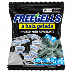 Bala Dura Freegells Extra Forte Refrescante 475g Riclan