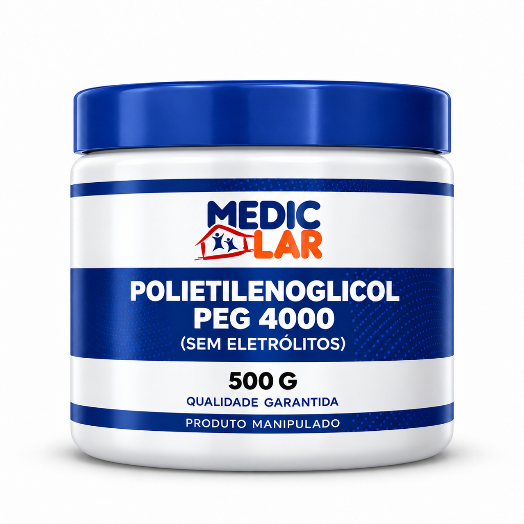 Polietilenoglicol Peg 4000 Sem Eletrólitos 500g