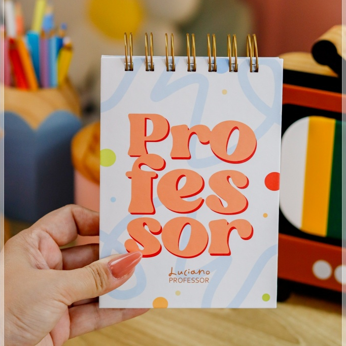 Bloquinho Dia dos Professores A6 com 60 folhas - Presente para Professor — imagem 2 de 2