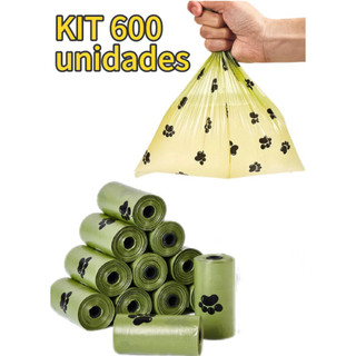 Refil Cata Caca Pet Saco Higiênico 60 Rolos (900 saquinhos) Olaola1