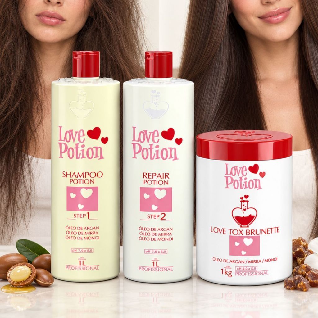 KIT LOVE POTION REPAIR + LOVE TOX BRUNETTE - LOVE POTION