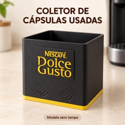 Coletor de Cápsulas Usadas para Dolce Gusto Sem Tampa Cantinho do Café