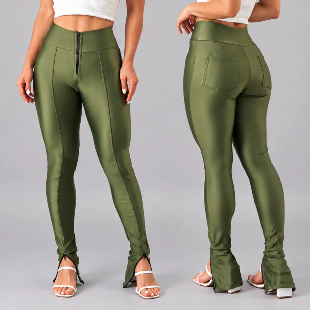 Calça Skinny PRD Premium Poliamida Zíper Tratorado