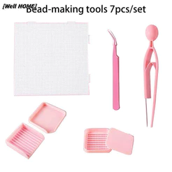 12 Pçs/set Pinças Hama Beads Clipe Feito À Mão DIY 2.6mm Ferramenta Artefato Caneta Agulha Pá Placa Para Ferramen