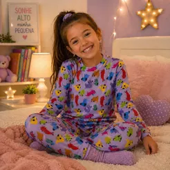 Conjunto 2 Peças Térmico Infantil Uma Blusa+Uma Calça Segunda Pele