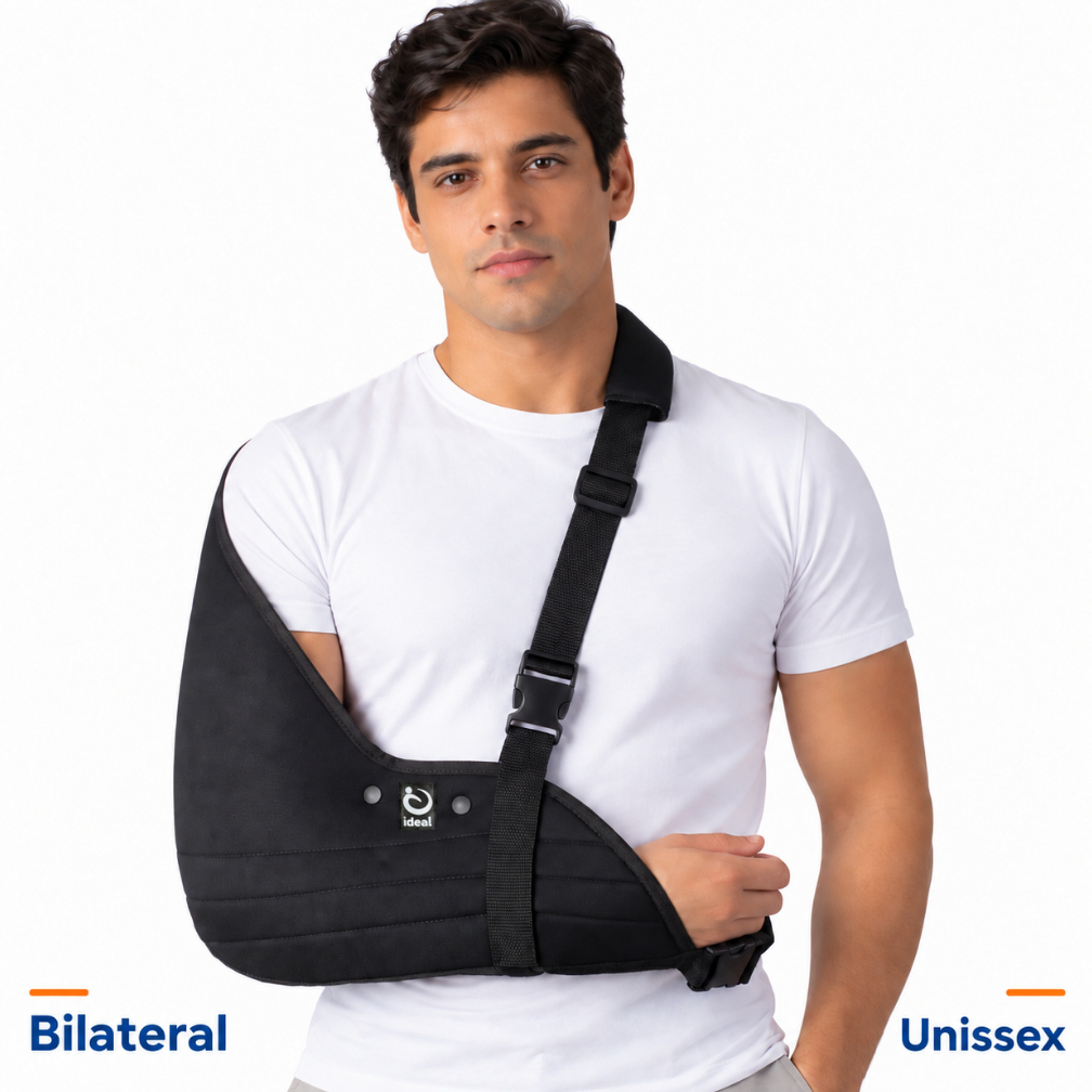 Tipoia Imobilizadora Velpeau Premium Adulto Unissex Brim Bilateral Sustentação Braço Ombro Cotovelo P M G