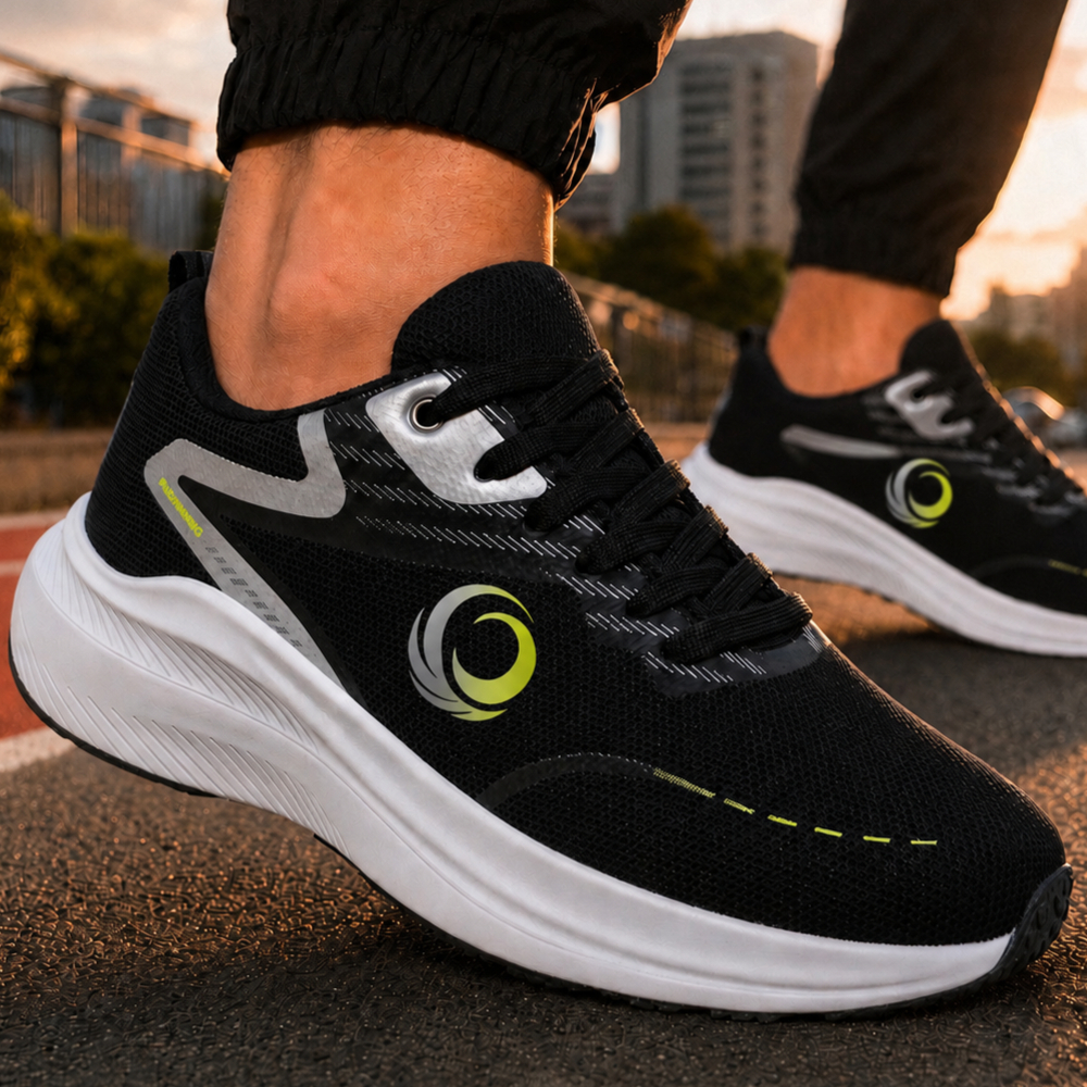 Tênis Masculino Para Corrida Caminhada Academia Leve Resistente Confortável Respirável  Esportivo do 43 ao 50 Promoção