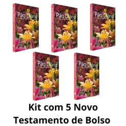 KIT Com 5 Devocionais Pão Diário | Vol.30 | Flores