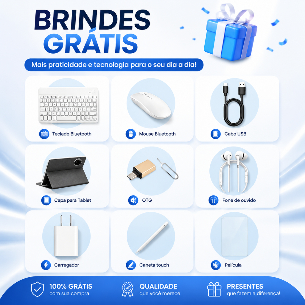 Combo Teclado e Mouse Essencial | Prático e Portátil para Escritório e Lazer | Oferta Especial