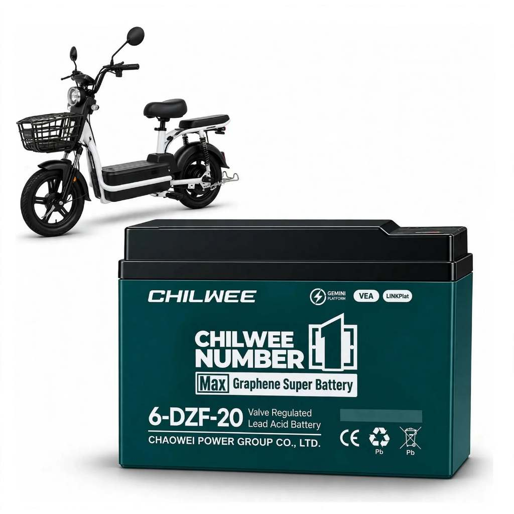 BATERIA CHUMBO ÁCIDO 12V 20AH DZF-20 BICICLETA E SCOOTER ELÉTRICA