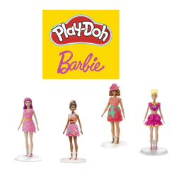 Barbie Play Doh Bonecas Fashionista - Hasbro G1354