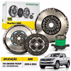 Kit Embreagem Volante Bi-Massa Disco Plato Vw Amarok Pickup 2.0 2010 A 2024 Original Luk
