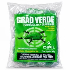 Isca Granulada Para Formigas Grão Verde FS 500g