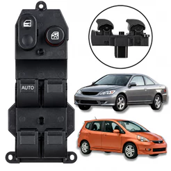 BOTÃO VIDRO ELÉTRICO INTERRUPTOR HONDA CIVIC 2001/2005 FIT