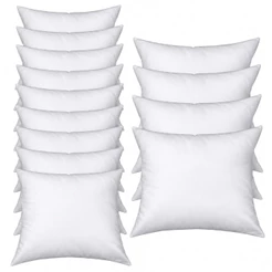 Kit até 12 Refil Almofadas 45cm x 45cm de Espuma Extra Macio - Envio Imediato