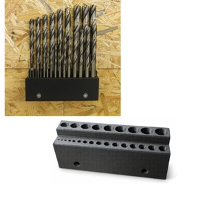 Suporte Organizador Broca De 1 A 13mm Montagem Parede Painel em Oferta na Shopee