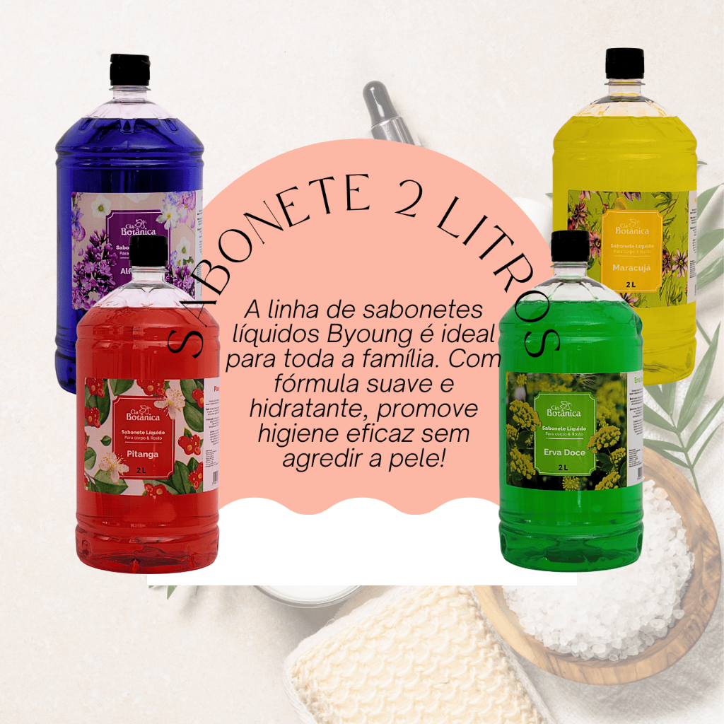 Sabonete Líquido 2 Litros - Cia. Botânica